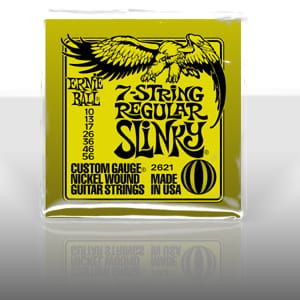 Ernie Ball 2621 NC-7 struny do gitary elekt. 10-56