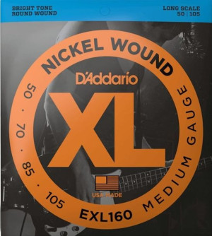 D'Addario EXL160 struny do gitary basowej 50-105