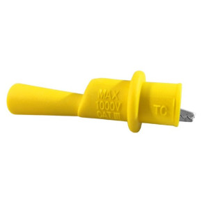 Krokodylek Pomiarowy Jc-Bbc04021 2Mm żółty na końcówke szpilkową 6582