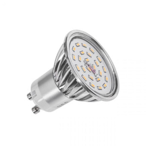 Lampa Led Zar0305 (24Smd 3014) 6W, Gu10,3000K, 230V (wind- shape)