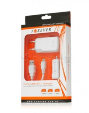 Ładowarka Mini Usb 3W1 1A