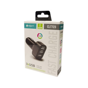 Ładowarka Samochodowa 3Xusb, 2.0ACLT723