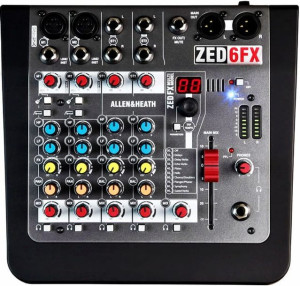ALLEN & HEATH ZED6 FX mikser audio