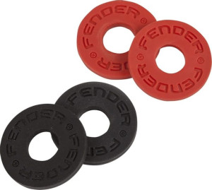 Fender 0990819000 Strap Blocks 4szt. BLK/RED