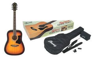 Ibanez V50NJP-VS gitara akustyczna zestaw