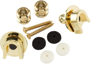 Fender 0022043049 Straplocks i Button Gold 2szt