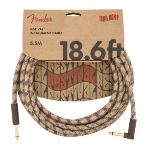 Fender Festival 18,6' ANG Brown Stripe kabel instr
