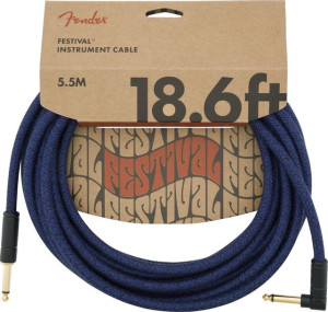 Fender Festival 18,6 ANG Blue Dream kabel gitarowy