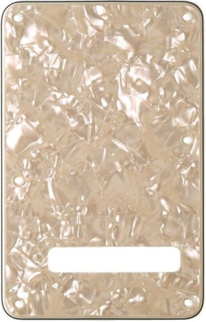 Fender 0991323000 Backplate Strat White Moto