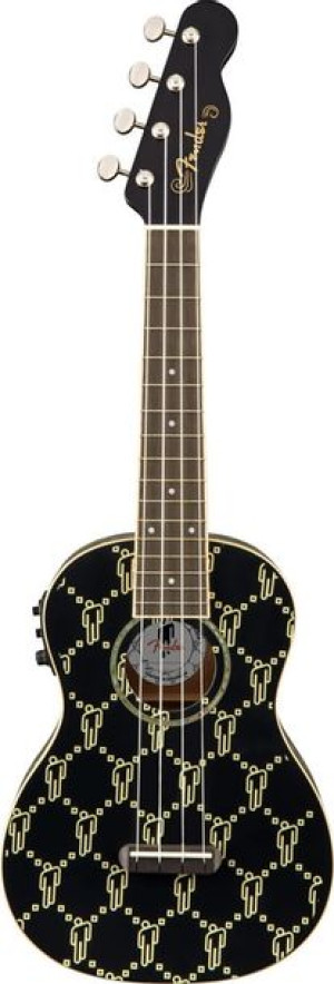 Fender Billie Eilish Ukulele Black koncertowe