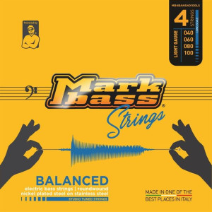Mark Bass 4 Balanced 40-100 Nickel struny bas