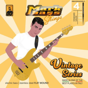 Mark Bass 4 Vintage 50-110 Stainless steel flat