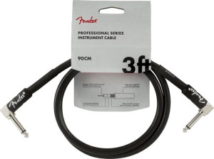 Fender Professional 3 BLK kabel instrument. 0,9m