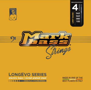 Mark Bass 4 Longevo 40-100 Nano-film nickel struny