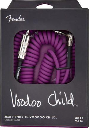 Fender JH Voodoo Child PRPL 30 kabel instrument 9m