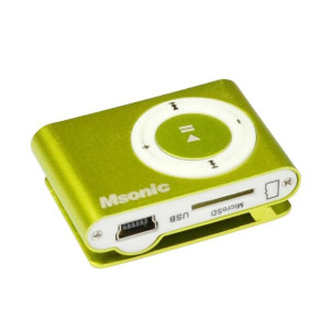 Mini Odtwarzacz Mp3 Żółty