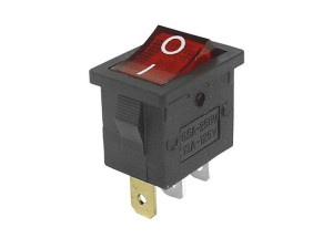Przełącznik Irs-701Ac 220V 3084CPodświetlenie Czerwone