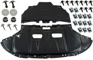 Osłona pod Silnik Skrzynie AUDI A4 2001-09 +SPINKI