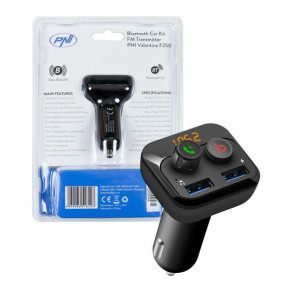 Transmiter Fm PNI Valentine F250Bluetooth 5.0, odtwarzacz MP3, nadajnik FM,