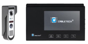 Videodomofon Cabletech Z Panelem Dotykowym ( 7 cali- kolorowy) URZ0168