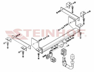 Hak holowniczy Steinhof  Nissan NV400 2010-
