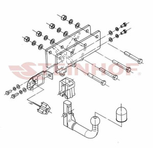 Hak holowniczy Steinhof  Jeep Commander 2006-2011