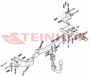 Hak holowniczy Steinhof  Kia Sorento 2015-2018