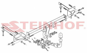 Hak holowniczy Steinhof O-129