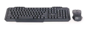 GEMBIRD Zestaw klawiatura + mysz membranowa GEMBIRD KBS-WM-02 (USB 2.0; (US