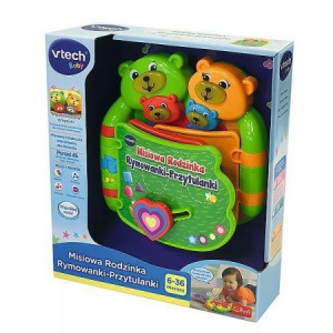 Vtech Misiowa rodzinka Rymowanki-przytulanki PL 60993