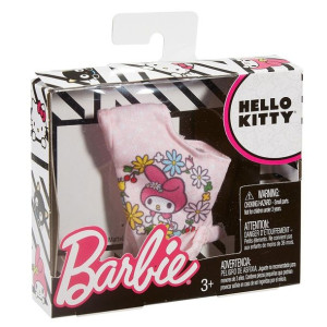 Mattel Barbie Hello Kitty różowa koszulka FLP40/FLP43