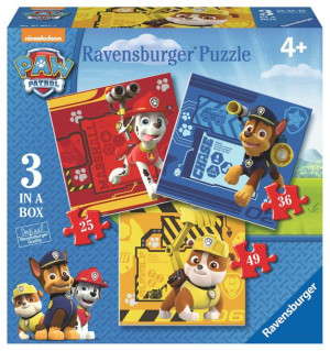 Puzzle 3w1 - Psi Patrol - RAVENSBURGER