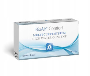 Soczewki miesięczne BIO-AIR ! 6 szt. UNIWERSALNE