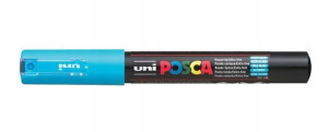 Marker Z Farbą Uni Posca Pc-1m Jasno-niebieski