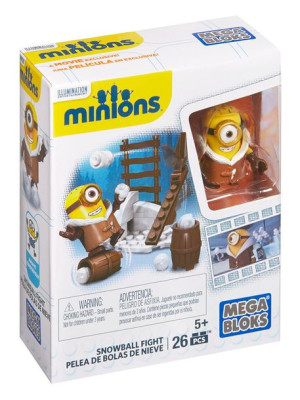 Klocki Mega Bloks Minionki Bitwa Na Śnieżki
