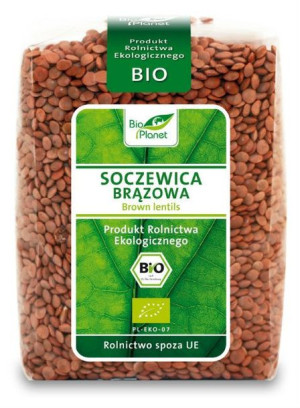 Soczewica Brązowa 400g - Bio Planet - EKO