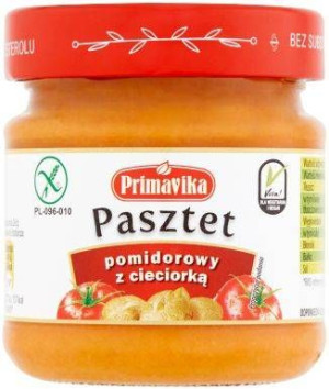 Primavika Pasztet Pomidorowy z Cieciorką 160g