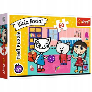 Puzzle 60 elem. Kicia Kocia z przyjaciółmi TREFL