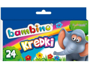 Kredki BAMBINO 24 kolory