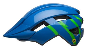 Kask juniorski BELL SIDETRACK II blue green roz. Uniwersalny (50–57 cm) (NE