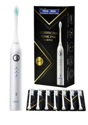Szczoteczka soniczna TM SONIC biała
