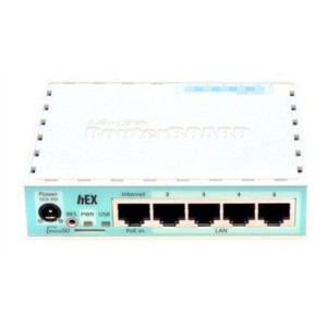MikroTik RB750Gr3 Router 10/100/1000 Mbit/s, Ethernet LAN (RJ-45) ports 5,