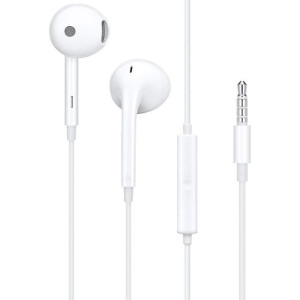 Słuchawki Douszne Przewodowe Oppo Mh156 Jack 3.5mm (białe)