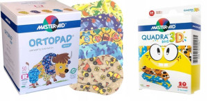 Ortopad plastry MasterAid Boy + plastry 3D