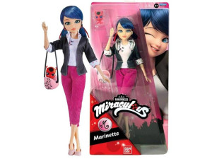 Miraculous Biedronka i Czarny Kot Lalka Marinette z Akcesoriami 50005