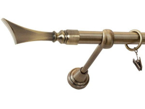 Karnisz ozdobny WZ 5 , 200 cm, kolor złoty antyk