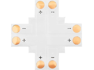Konektor do taśm LED łącznik 10mm LED, 2 pin, Typ +
