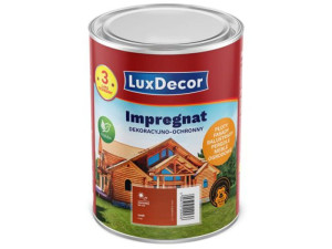 Impregnat dekoracyjno-ochronny LuxDecor 1 l, cedr