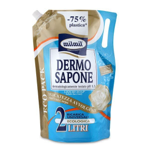 Mil Mil Dermo - Delikatne mydło w płynie - uzupełnienie (2L)