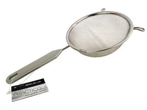 Sitko nierdzewne Practico 12 cm, szary uchwyt